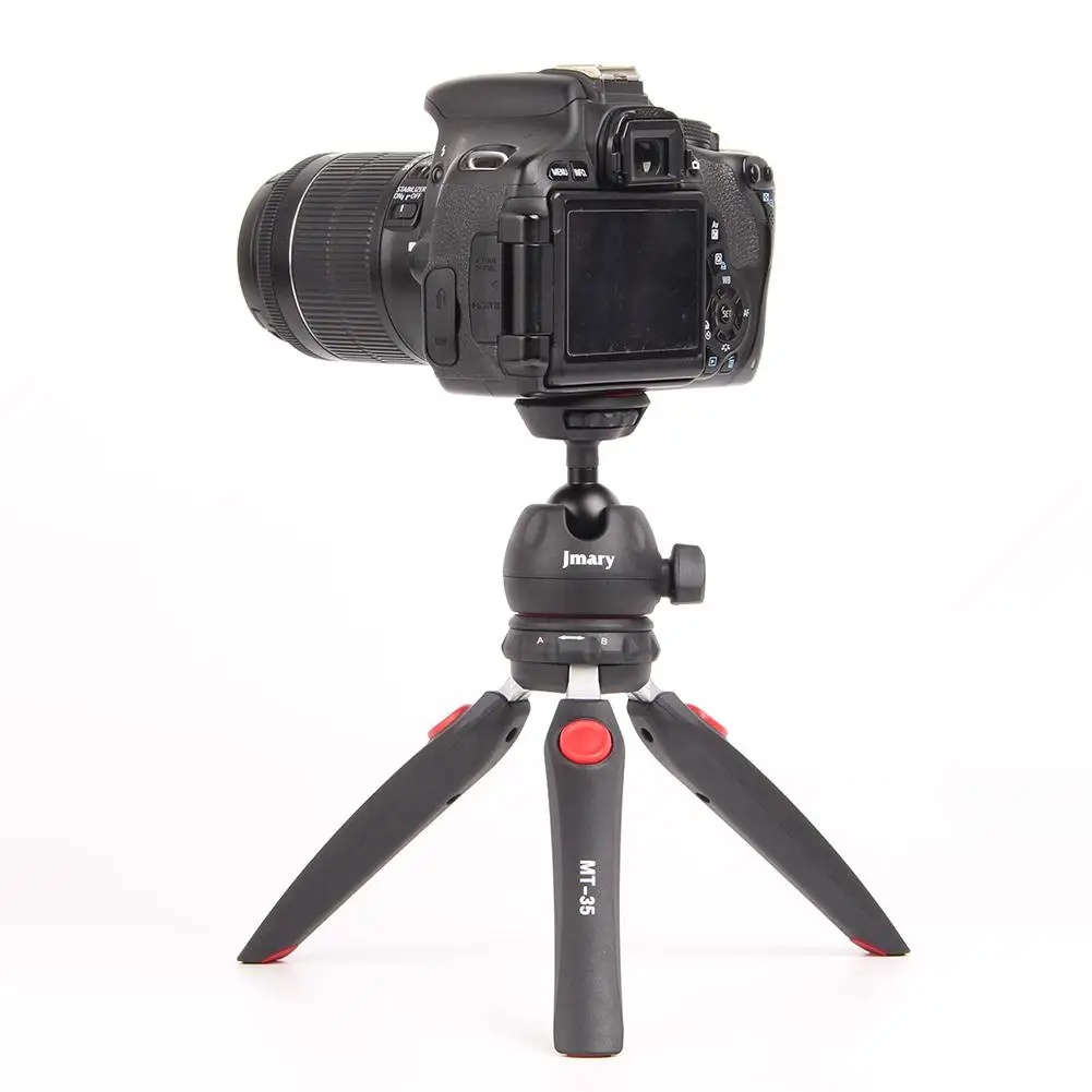 Оригинальный настольный штатив для Jmary MT-35, удобный телескопический мини-штатив с мобильным электронным зажимом для мобильных/зеркальных/цифровых камер