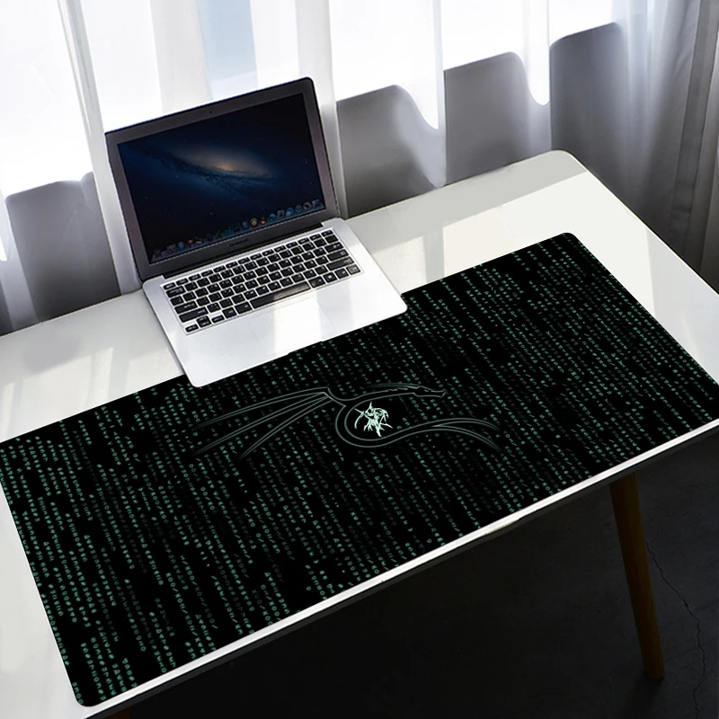 Tapete de mesa mousepad 900x400 para computador portátil tapete de mesa tapete de mesa mousepad kali linux tapete de jogo mousepad