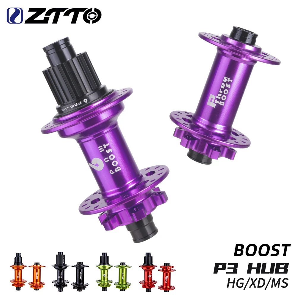 ZTTO MTB 6 Pawls Disc Brake 148 Hub Boost 32 Holes P3 VS DT 370 xm490 12x148 15x110 32h Maza 141x10 QR Thru Axle Sealed Bearing