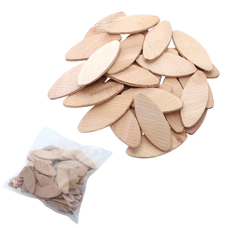 100 قطعة/المجموعة DIY دائم المنزل لوود نموذج قوة الاستقرار سهلة لتثبيت الخشب البسكويت النجار اتصال لوحات أداة