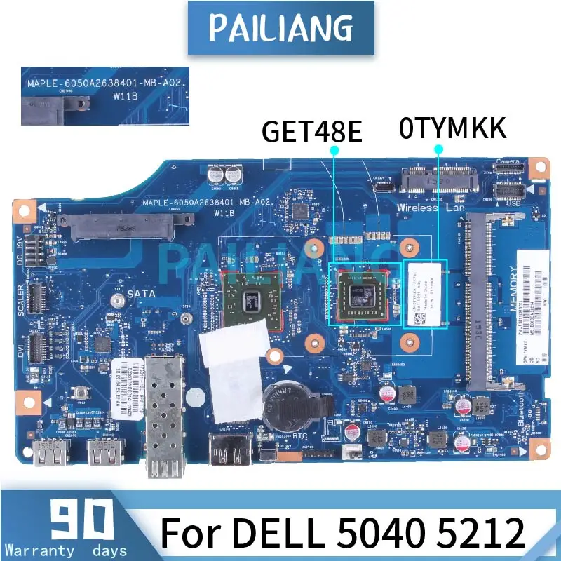 

Dell Wyse Think All in One 5040 5212 Motherboard GET48E CN-0TYMKK 0TYMKK 6050A2638401 AIO Mainboard