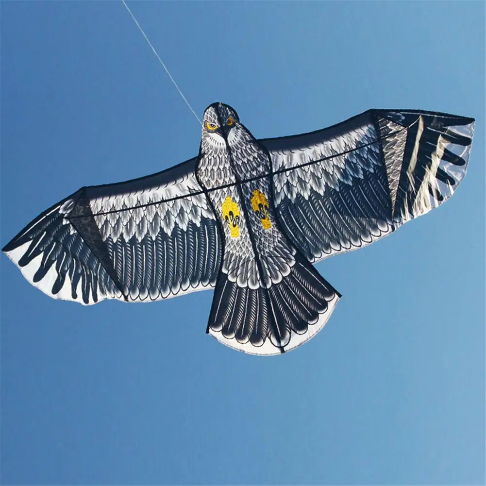 

1pc Eagle Kite Windsock Emulation Flying Drive Bird Kite Light Weight Easy To Assemble Bird Kite For Garden Yard Farm