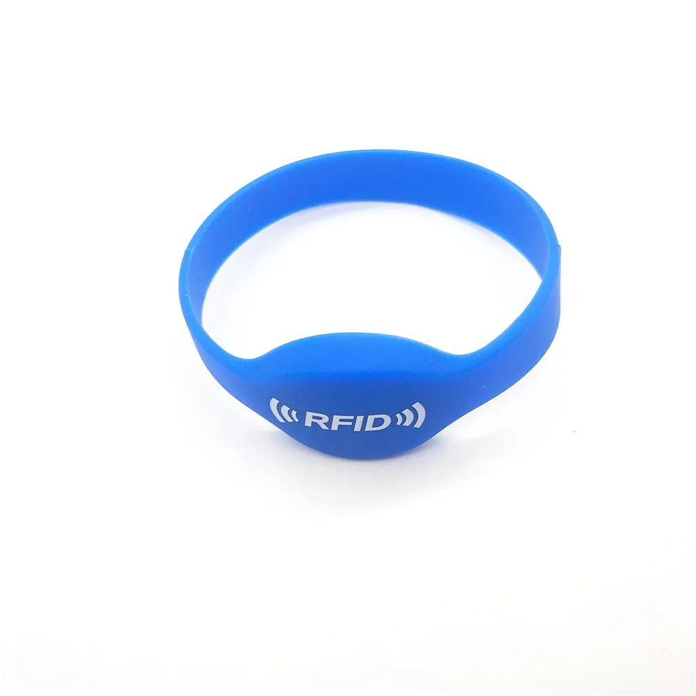 1PCS 125KHZ EM4305 T5577 Writable RFID Duplicator Rewritable Copy Clone Blank Card Wristband Bracelet Access Control