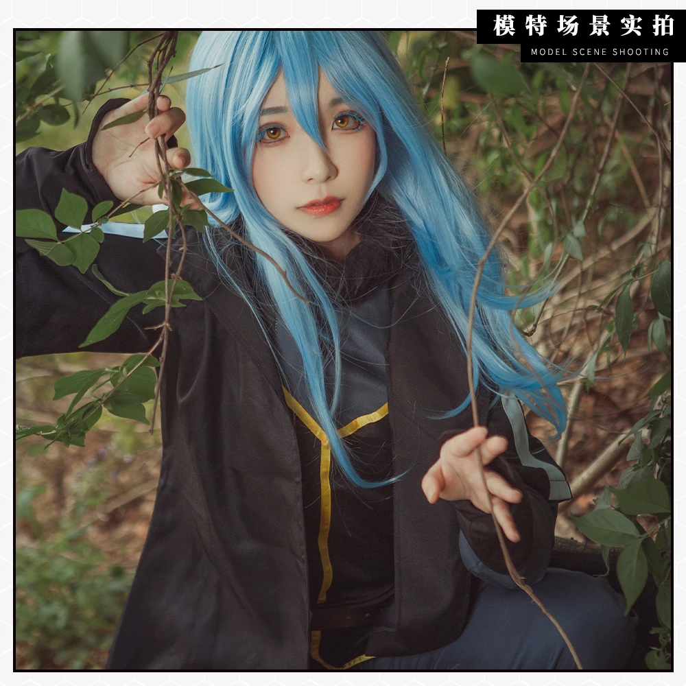 Anime That Time I Got Reincarnated as a Slime Cosplay Costume Rimuru Tempest Costumes Adult Uniform Suit Wig Outifit Accessories