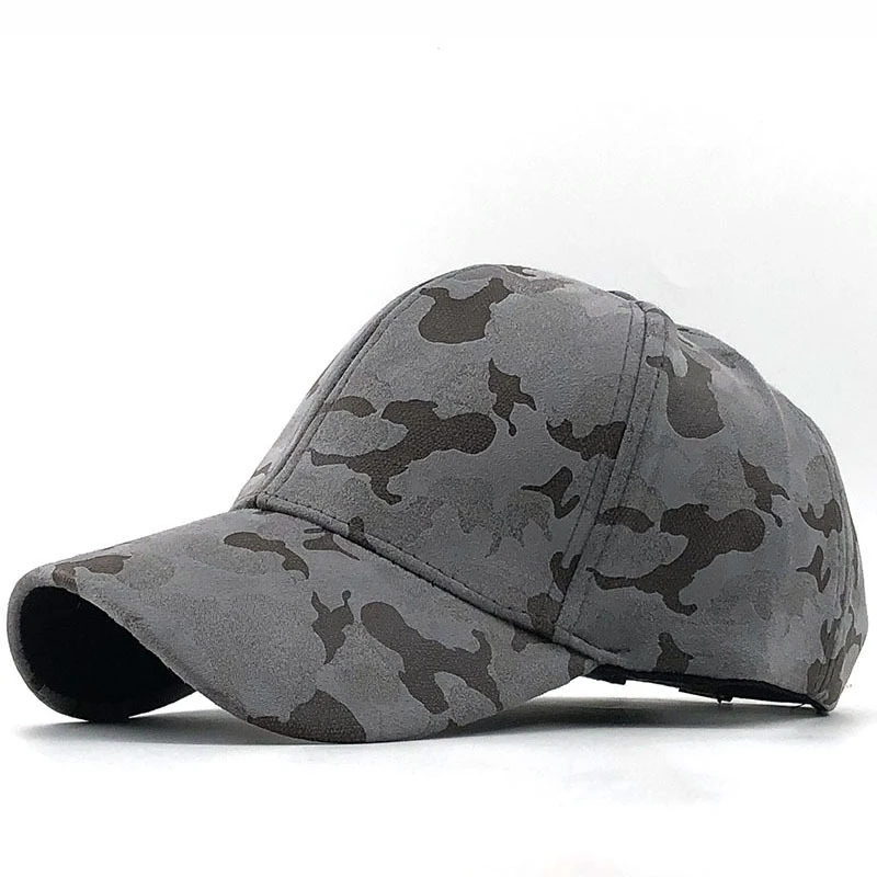 Women Suede Baseball Cap Camouflage Snapback Cap Brand Bone Hats For Men Casquette Sun Hat Gorras Adjustable Dad fishing Cap