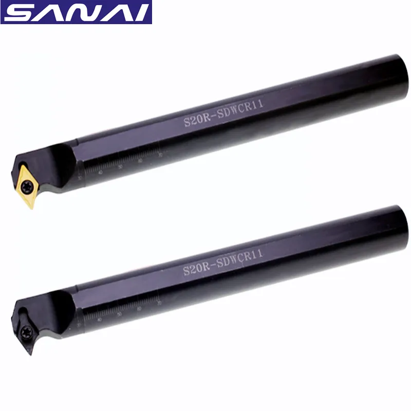Lathe Internal Turning Holder S12M S16Q S20R S25S - SDWCR/L07 SDWCR/L11 Turning Tool Bar