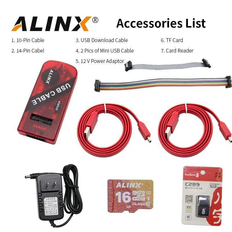 ALINX AXU2CGA: Xilinx Zynq UltraScale+ MPSoC ZU2CG FPGA Board with Customized Fan Vitis-AI DPU 1GB DDR4 AI Study Board