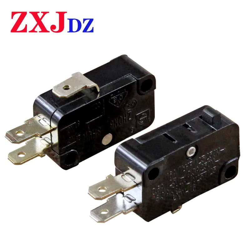 1pc  Rice Cooker Switch Rice Cooker Micro Switch Microwave Door Switch High Power 16A Silver Contact