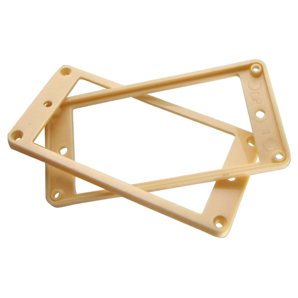 Plastic Flat Humbucker Pickup Mounting Ring Frame For Electric Guitar Stringed Instruments