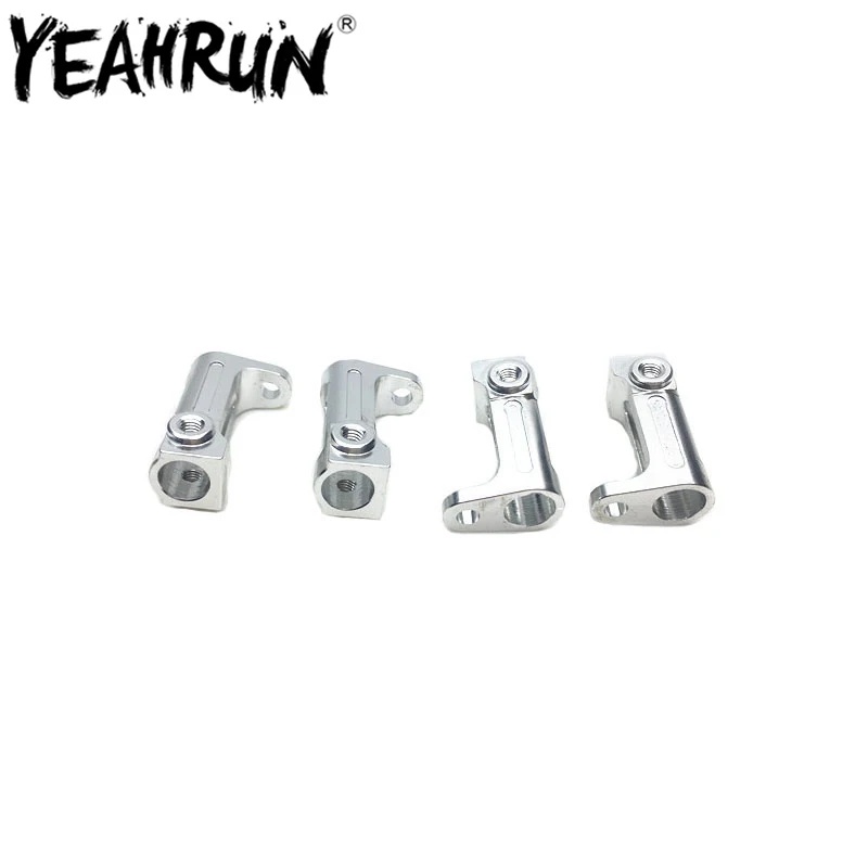 

YEAHRUN 4Pcs Metal Lateral Pedal Mount 25mm Length For 1/10 Axial SCX10 RC Crawler Car Upgrade Parts