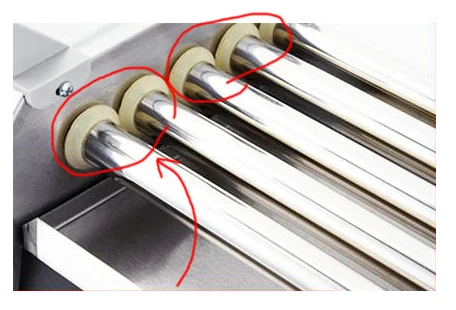 น้ำมันป้องกันซีลแหวนสำหรับ Roller ฮอตดอก Maker อะไหล่ทดแทนซิลิโคน O-แหวน