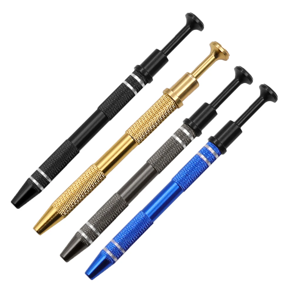 Destornillador de 1 piezas, herramienta de mano potente para recoger patas de cuatro garras, piezas de Chip IC Grabber, componente de mantenimiento de electricista