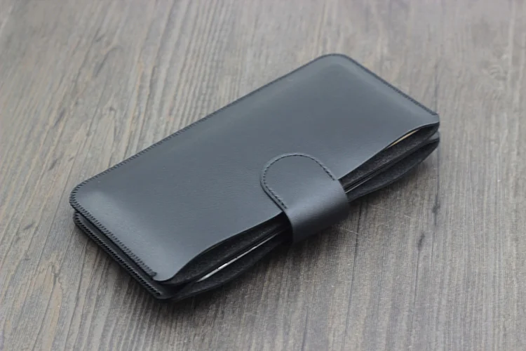 Two mobile phone cases dual bag wallet for Xiaomi Redmi Note 14 Pro 13 12 K80 Pro K70 Protective case side open Leather case