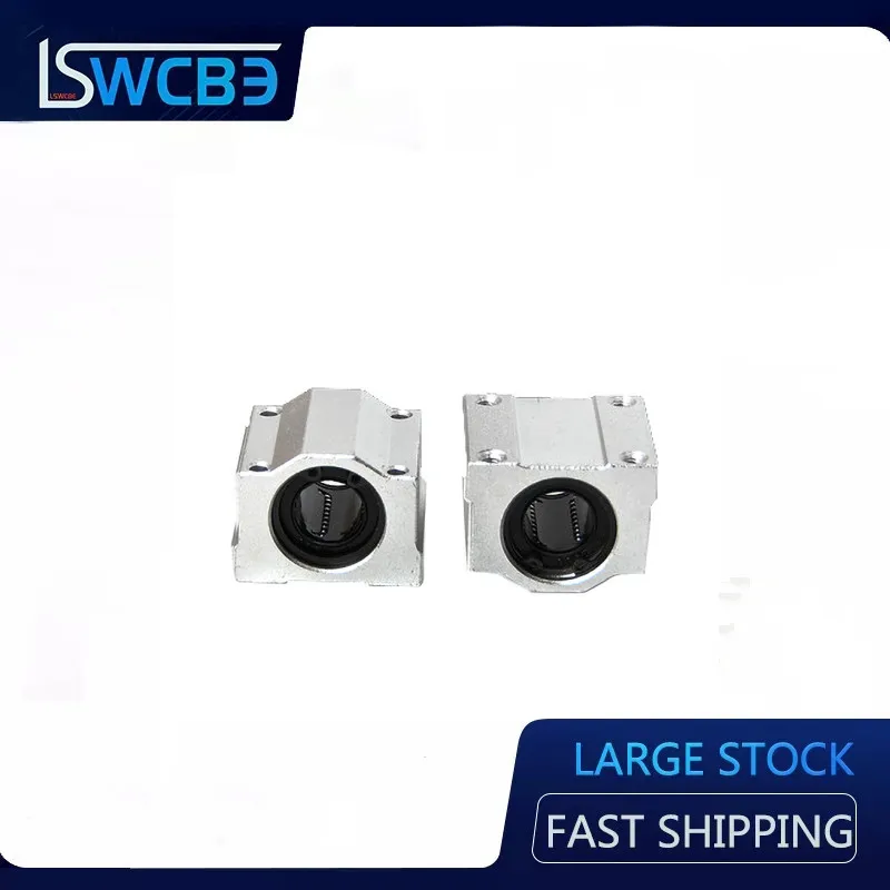 Optical axis box linear slider bearing seat SCS6 8 10 12 16 20 25 30 35 40 50 60UU complete model