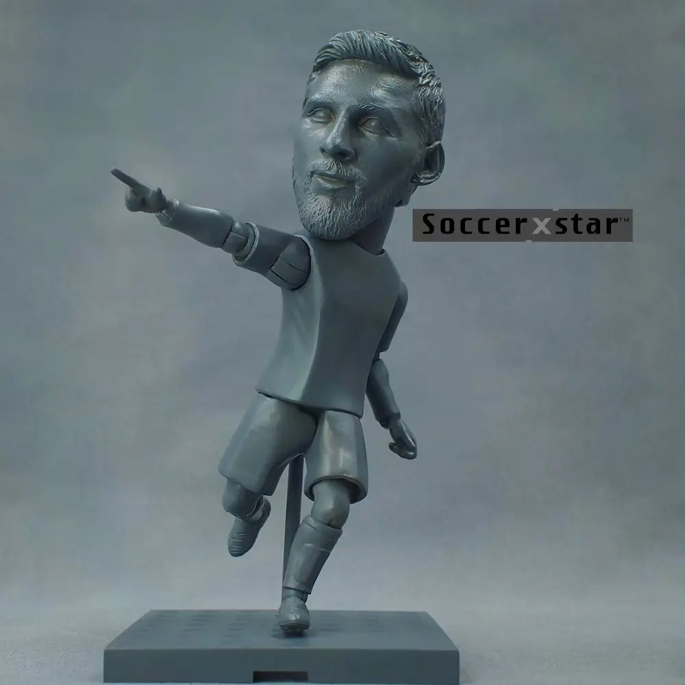 SoccerX-muñecas de jugador de fútbol, figurita de 5 pulgadas y 12cm, libertad de elección, escala 1:15