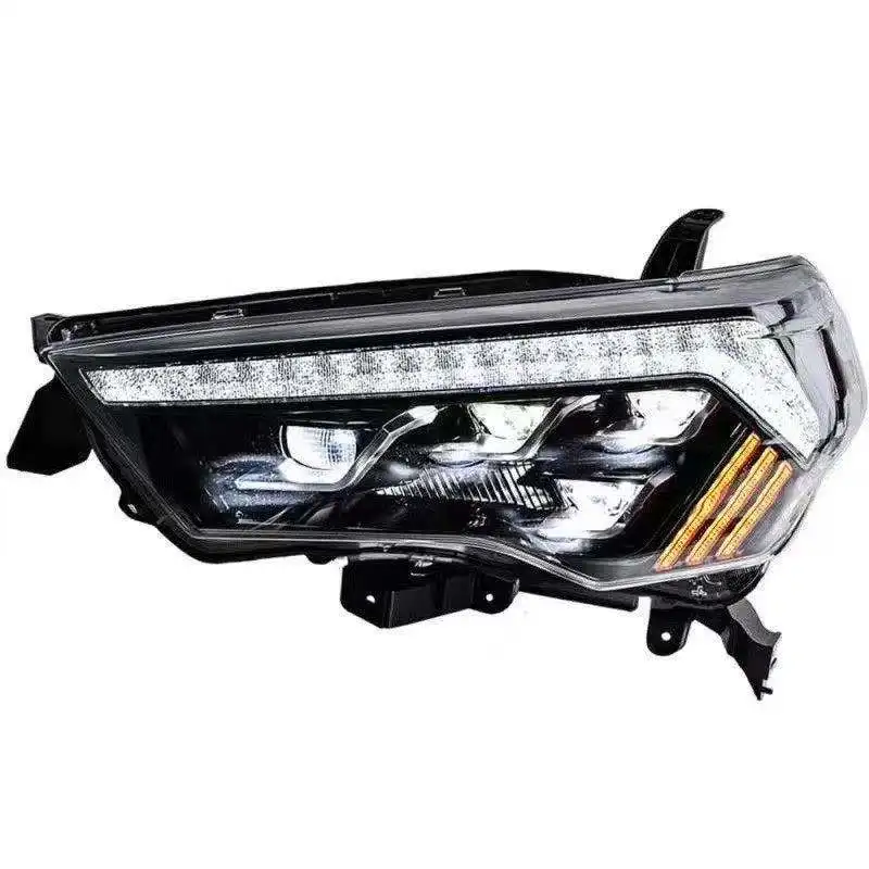 

New Design Auto Parts Black Housing with Dynamtic turning light Car LED Head light For 4Runner Headlights 2014-2020