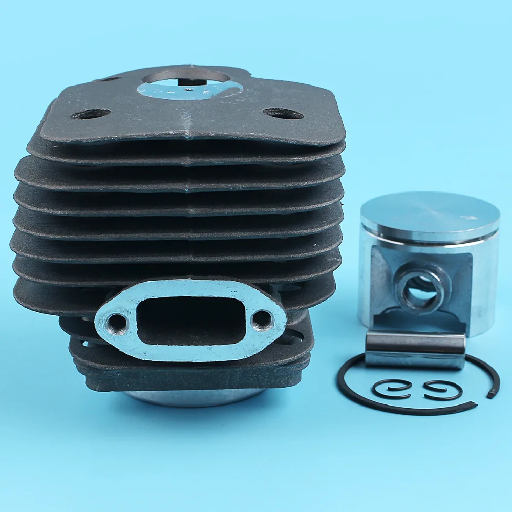 Imagem -02 - Nikasil Chapeado Cilindro Anel de Pistão Kit para Husqvarna 268 268xp 268 Especial 268k Motosserra Substituir Parte 503 61 1071 Parte 50 mm