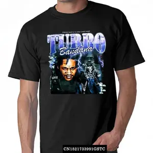 Hochwertiges Baumwollhemd von Männern der Vintage -Männer des Vintage -Geschenks 10 Hauptverkäufe Fredo Santana - №9