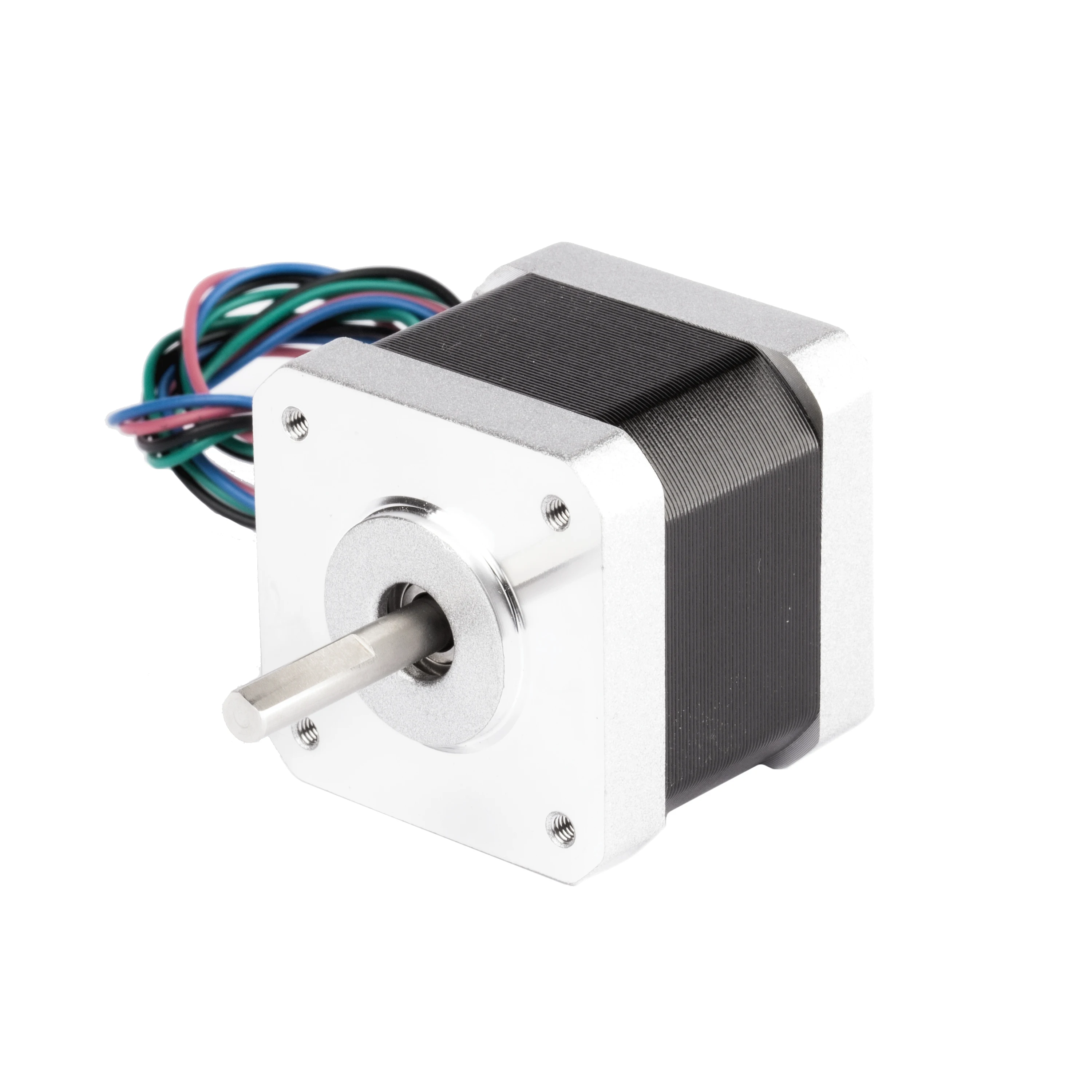 Wantai 5PCS Nema 17 Stepper Motor 42BYGHW811-x(Single Flat Shaft) 4800g.cm 2.5A CE ISO ROHS Reprap 3D Printer