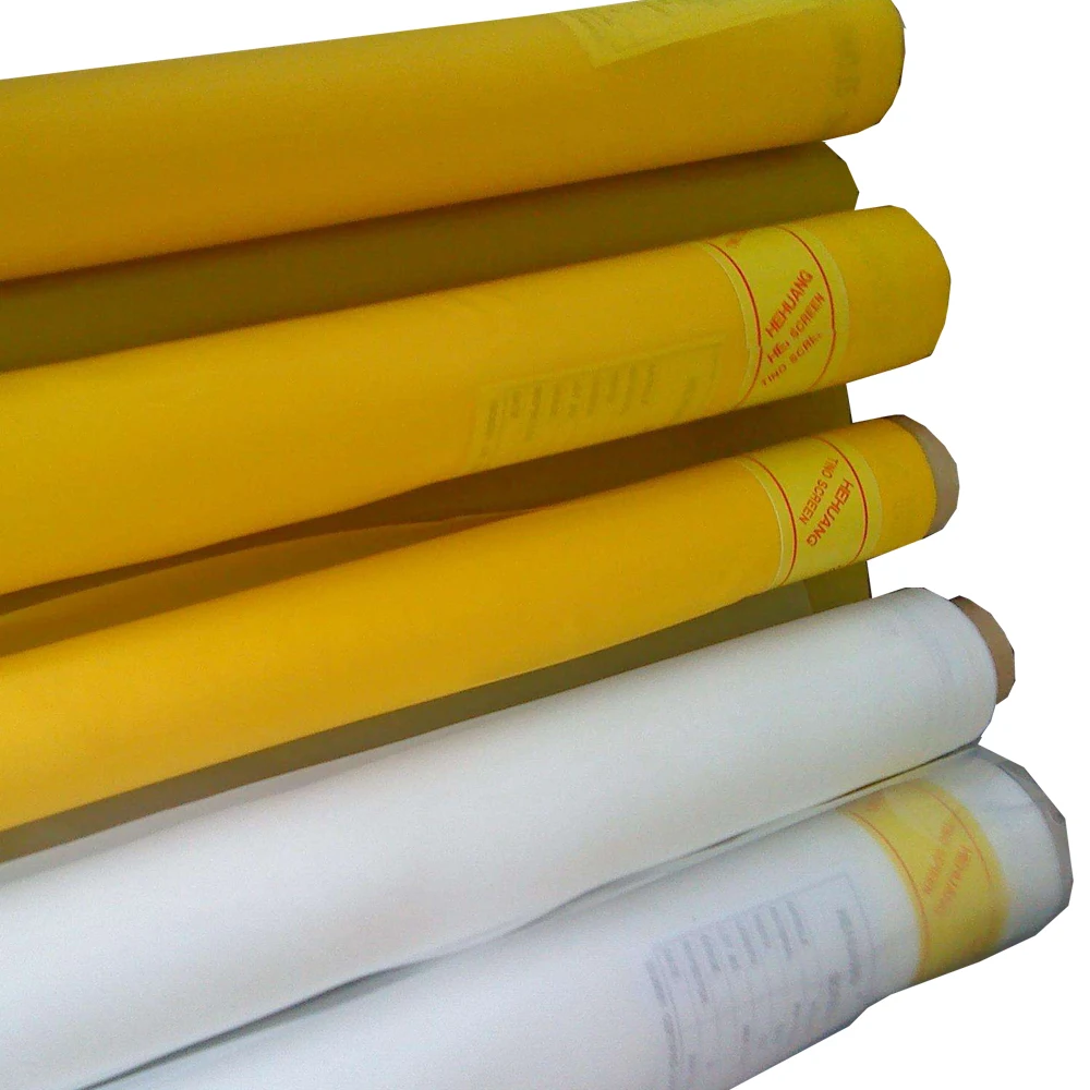 5M Length Yellow Screen Printing Mesh 300M/120T Count Width 165cm(63\