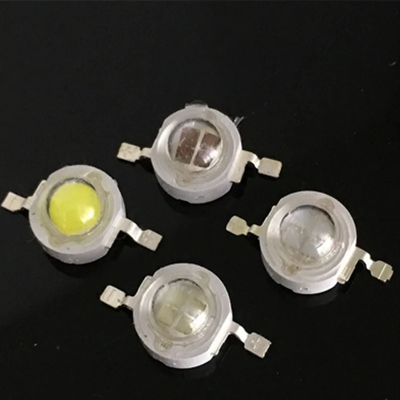 highligh10pcs 5W LED lamp beads high power LED bulb SMD diode warm and cold white red green blue yellow purple growth lamp beads