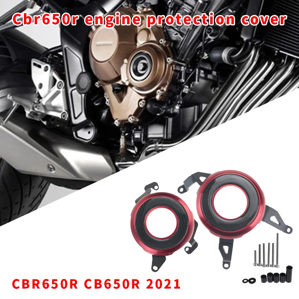 

Motorcycle Engine Stator Cover For Honda CBR650R cb650r cb 650r cbr 650r 2021-2024 Engine Guard Protection Side Shield Protector