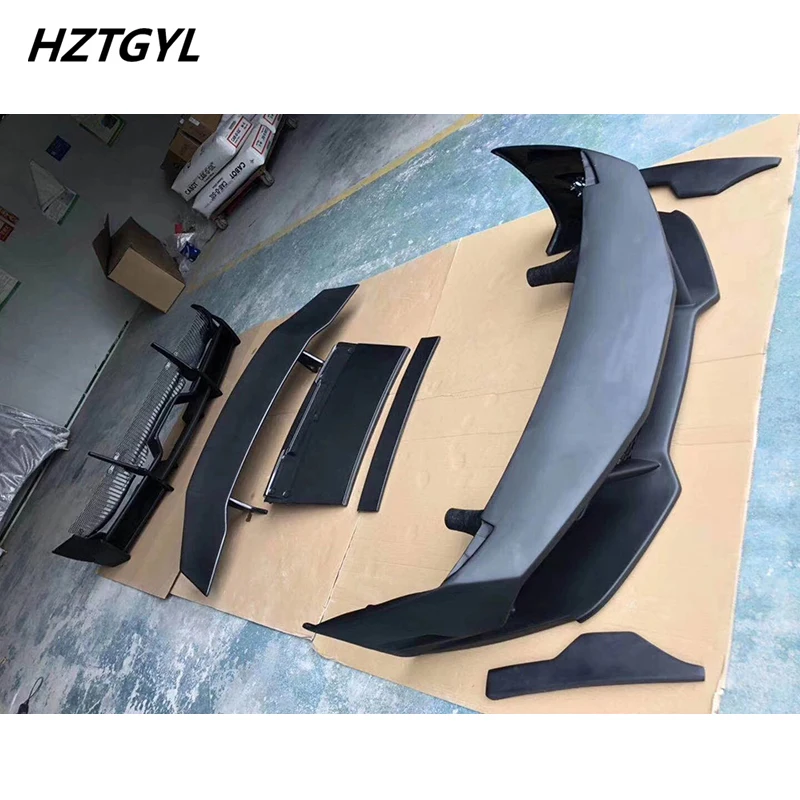 Half Carbon Fiber Or FRP Material Front Rear Bumper Spoiler For Lamborghini Murcielago LP640 Facelift LP670 SV 2004-2010