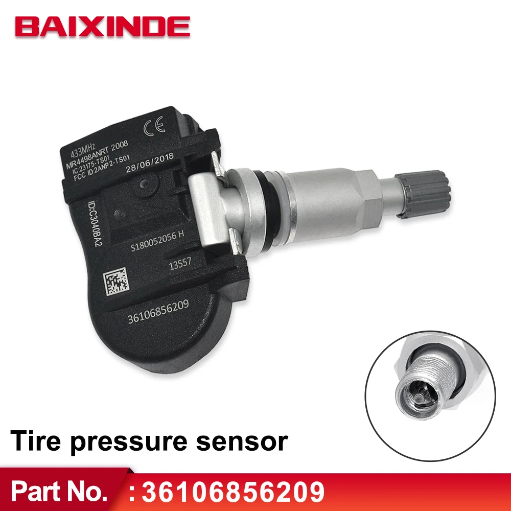 1/4PCS 433Mhz Tire …