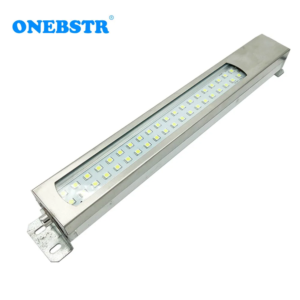 HNTD 20W 30W LED Panel Light Milling CNC Machine Tool Light Workshop Working Metal Waterproof IP67 24V 220V AC/DC Universal TD45