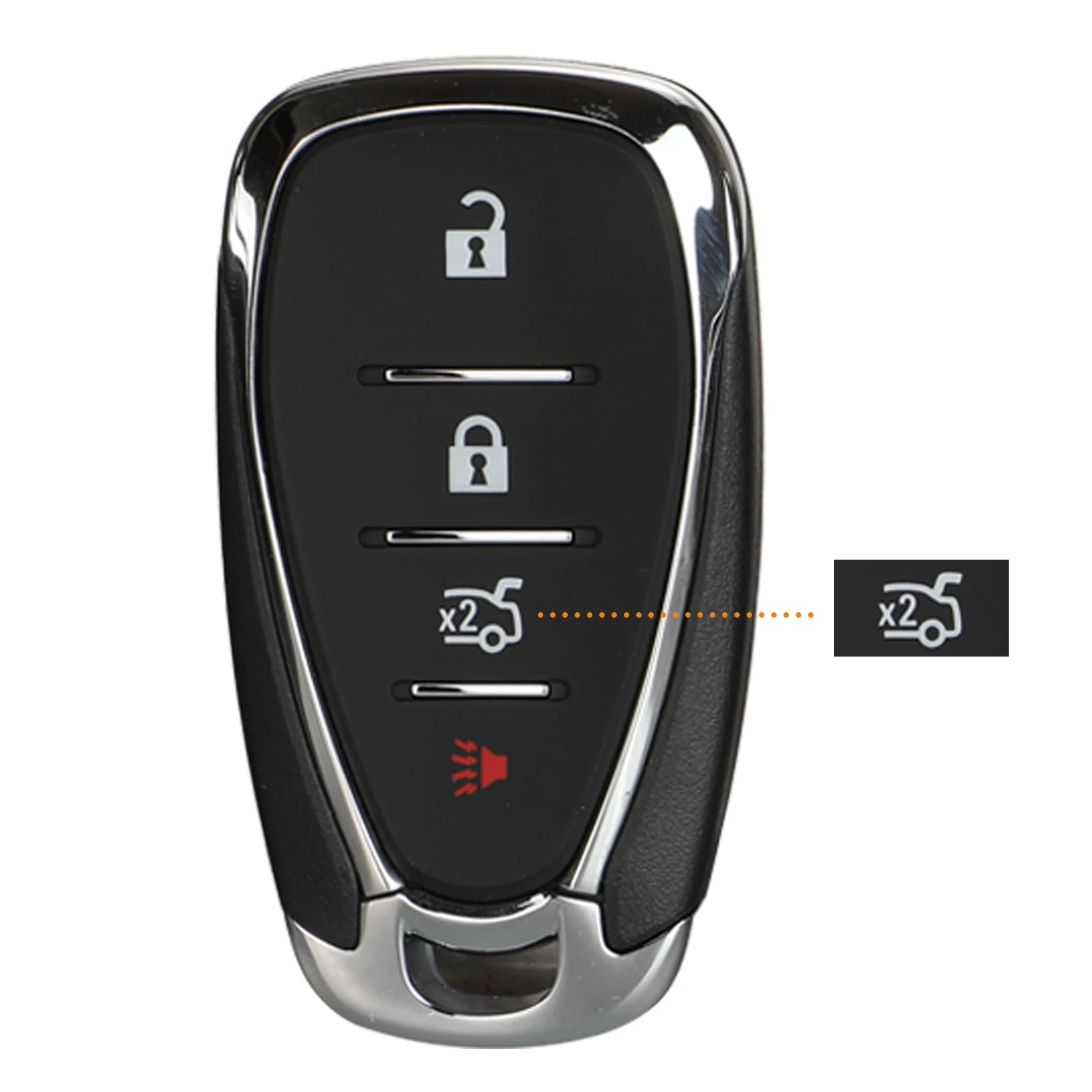 Jingyuqin 2/3/4/5 Tasten Remote Autos chl üssel Fall Shell für Chevrolet Malibu XL Camaro Menlo Orlando Trax Wegbereiter Equinox