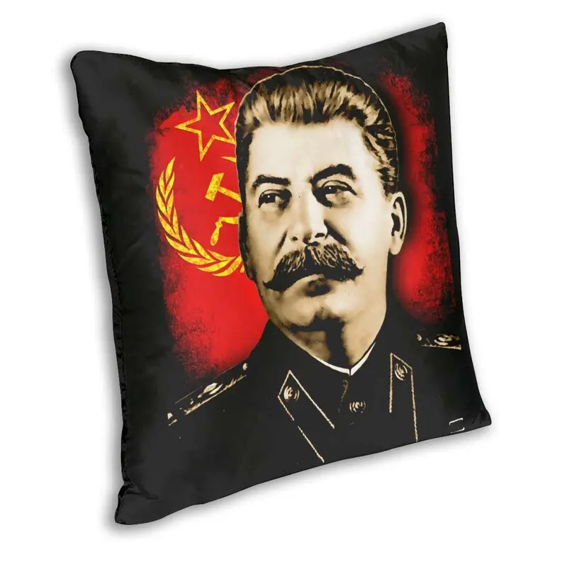 Allied Nations Joseph Stalin Cushion Cover USSR Communist Russia Floor Pillow Case For Living Room Pillowcase Home Decoration