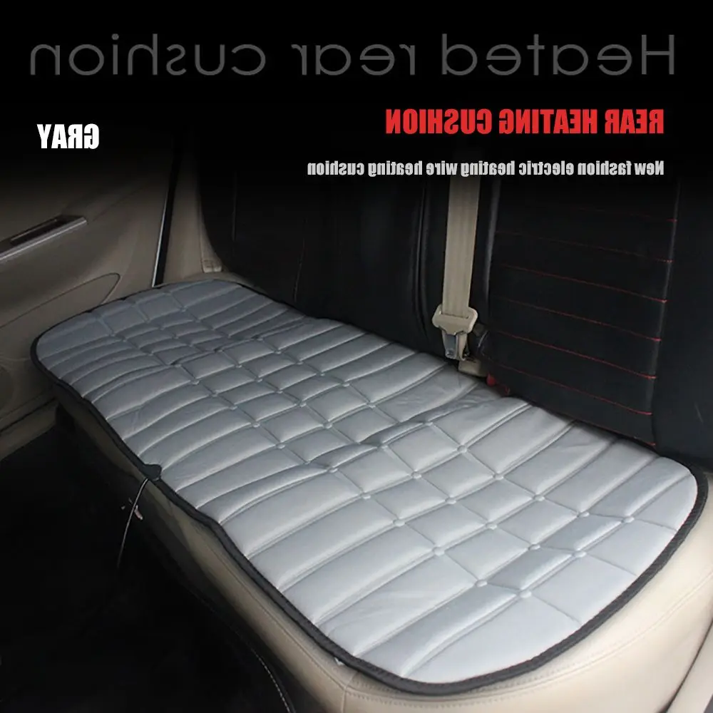 12V Auto Rear Back Heated Cushions Adjustable Car Heating Seat Cushion Cover Pad Car Auto Warmer Heater Automotive Accessories