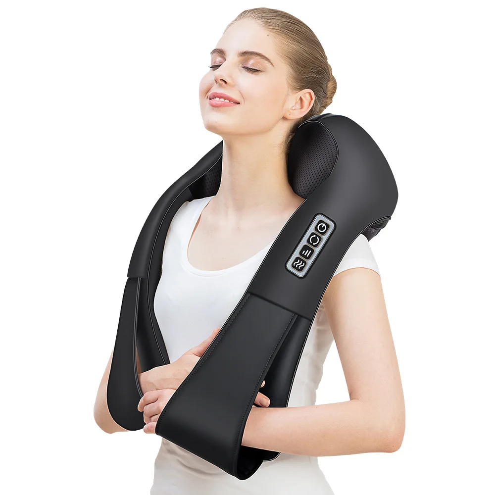 

Electric multifunctional cervical spine massager heating neck cervical vertebra waist kneading massage shawl