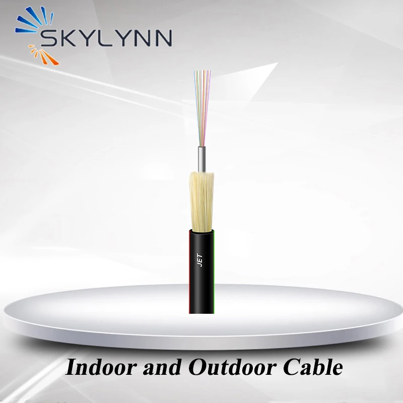 1000 Meter Per Roll Indoor and Outdoor Use Single Mode OS2 G652D Single Core Fiber Optic CableFor FTTH Outdiameter 3.5mm