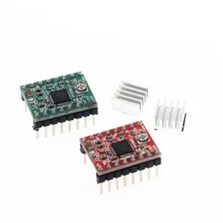 3D Printer Parts A4988 DRV8825 Stepper Motor Driver With Heat sink For SKR V1.3 1.4 GTR V1.0 RAMPS 1.4 1.6 MKS GEN V1.4 board