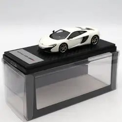 TSM Models 1/43 650S Coupe 2014 White Resin Toys Car Models Gifts Limited Edition Collection