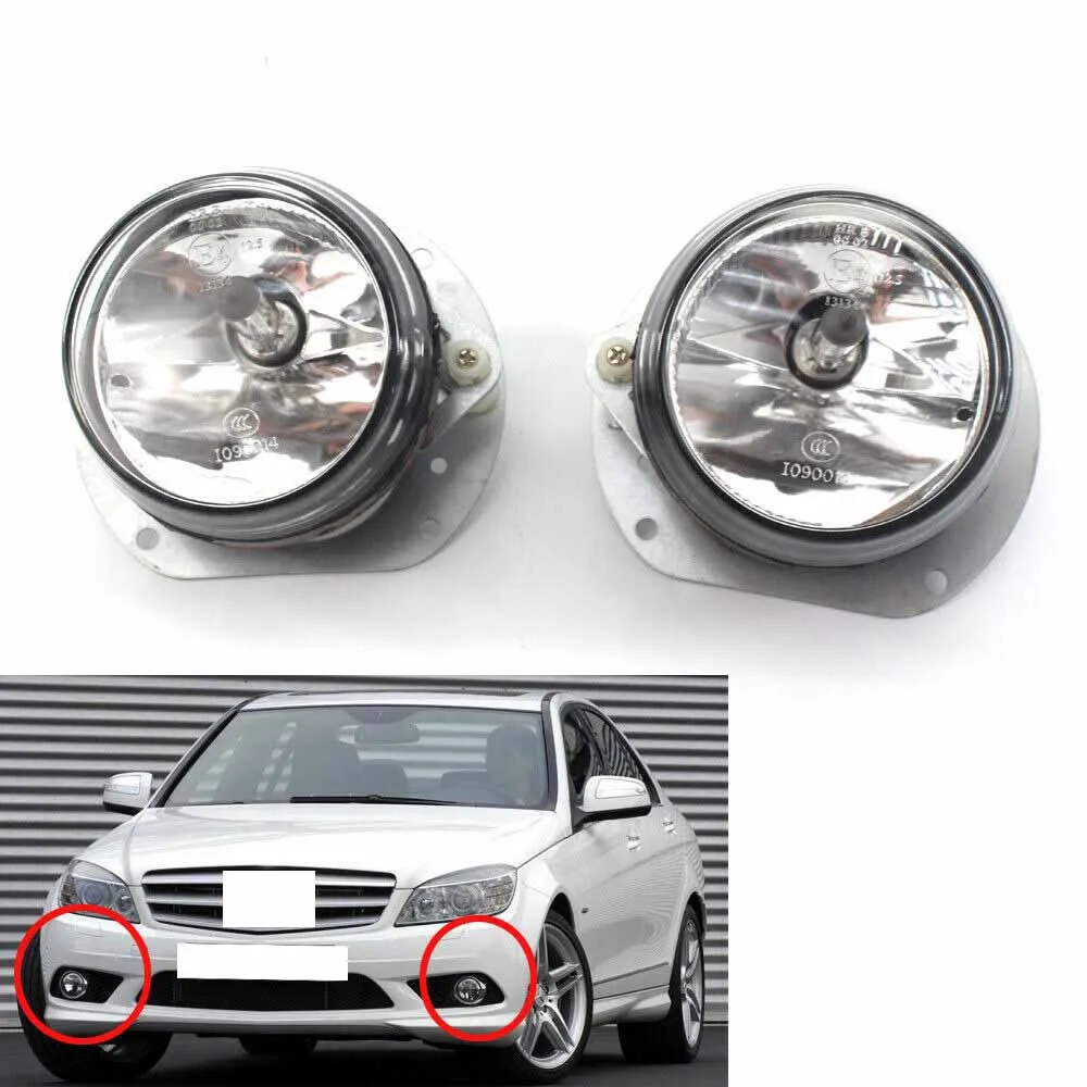 Left Right Side Halogen Fog Light Lamp For Benz W204 W251 W164 C350 ML320 R350 CL600 SLK350 A2048202256, A2048202156