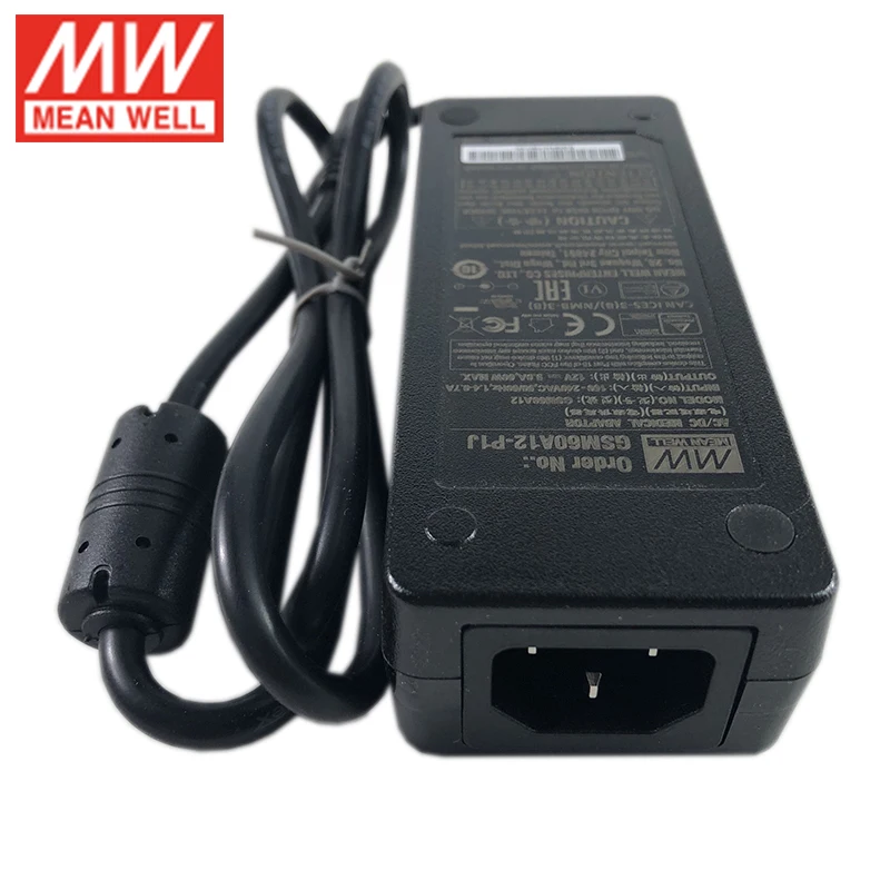 Meanwell GSM60A18-P1J 60W 3.33A 18V – מדריך מפורט למשתמשים במדפסת רפואית, תחנות עבודה ומערכות אוטומציה