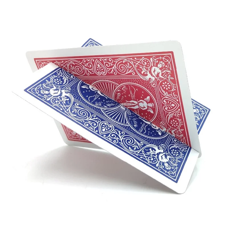 Cut & Restored Card Sclitaire Crossing Playing Cards Mentalism Magic Props Gimmicks Magic Tricks for Magician