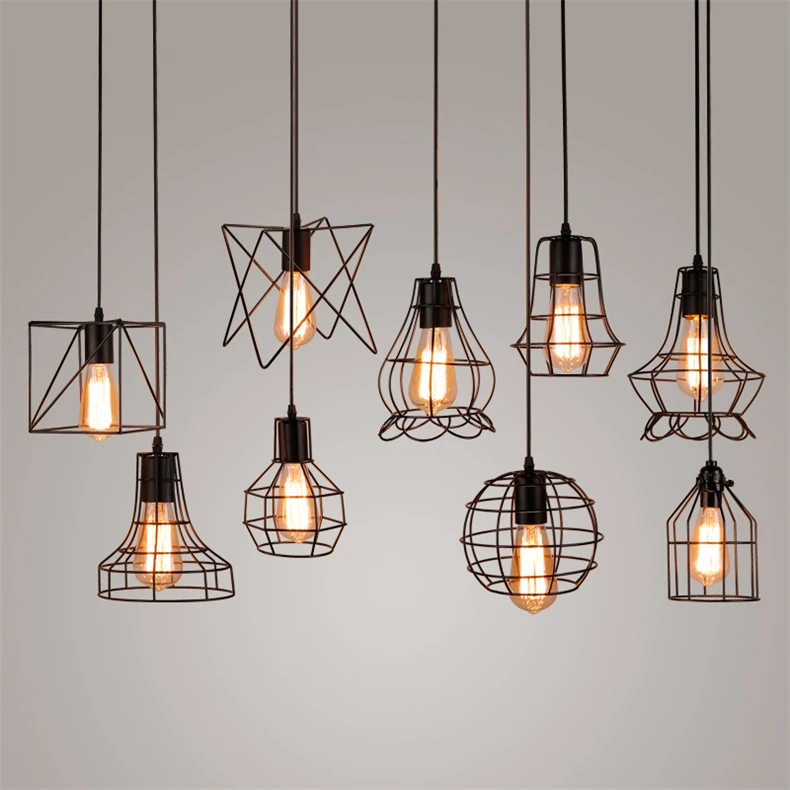 Vintage Style Industrial Edison Ceiling Pendant Glass Hanging Light 1