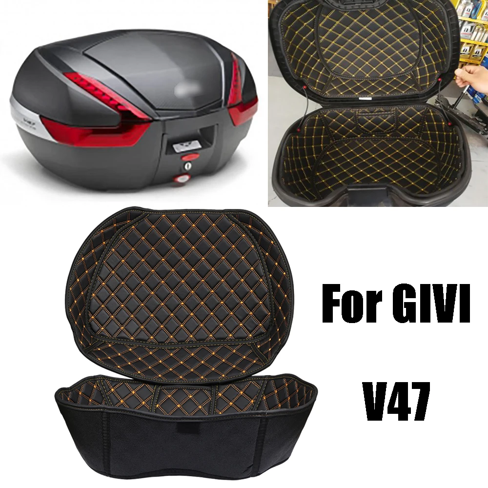 

For GIVI V47 Motorcycle Accessories Tail Case Trunk Case Liner Pad Luggage Box Inner Container Lining Pad Protection Protector