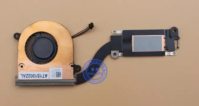 Original New CPU Cooling Fan with Heatsink for Dell Latitude 7480 7490 P73G Fan Laptop Radiator 02T9GV