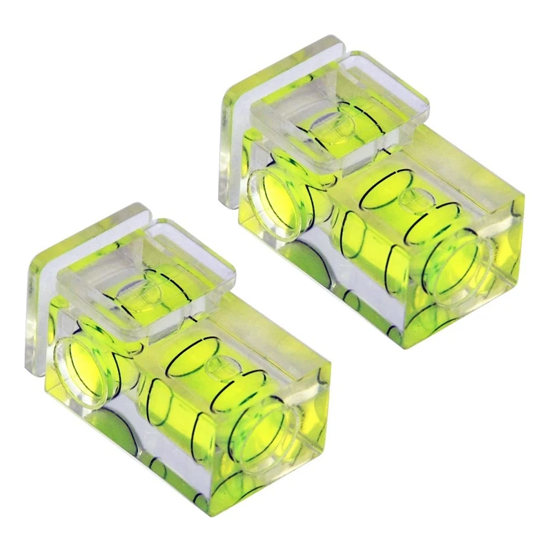 Big deal 2 PCS Hot Shoe Bubble Level Camera Two Axis Spirit Level for Digital and Film Camera