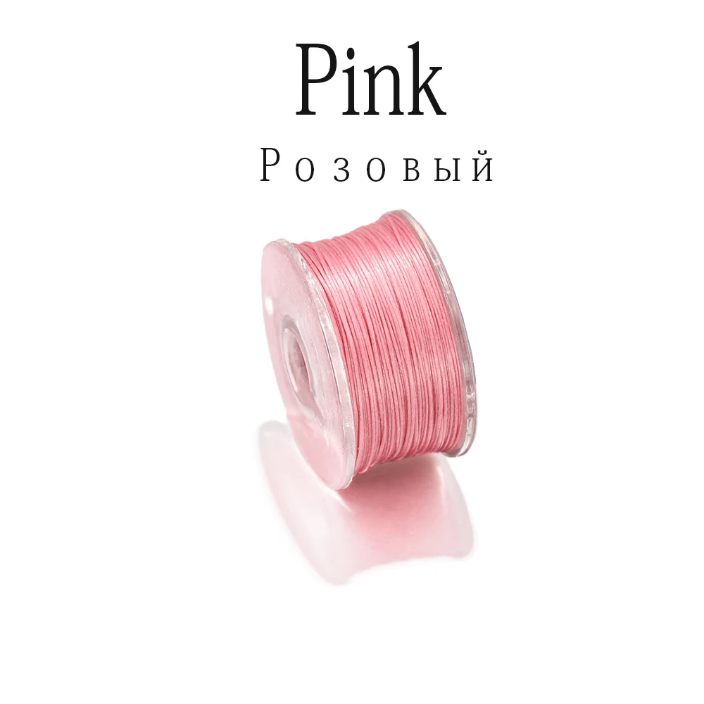 50 Yards Nylon-Perlenfaden, nicht elastisch, Perlenfäden, Rocailles, Kordelfaden für DIY-Armbänder, Halsketten, Schmuckherstellung, Zubehör