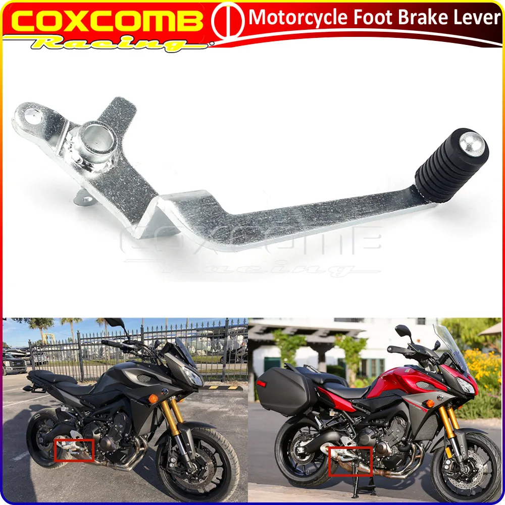 Para yamaha MT-09 tracer FJ-09 tracer 900/gt 2015 2016 2017 2018 2019 2020 motocicleta traseira lado direito pé alavanca do freio pedal