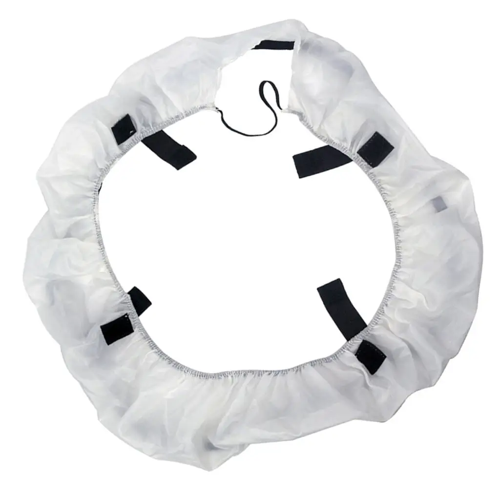 Foldable Video Softbox Diffuser Cloth Elastic Cover for 12"Ring Light fluorescent flash light Photography Soft Diffuser Cloth