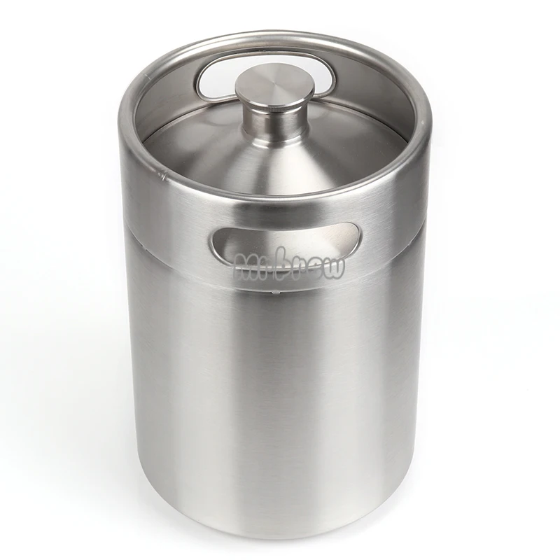 2 л/3,6 л/4 л/5 л/10L304 нержавеющая сталь ремесло пиво вторичное давление сосуд отечественный пивной бочка