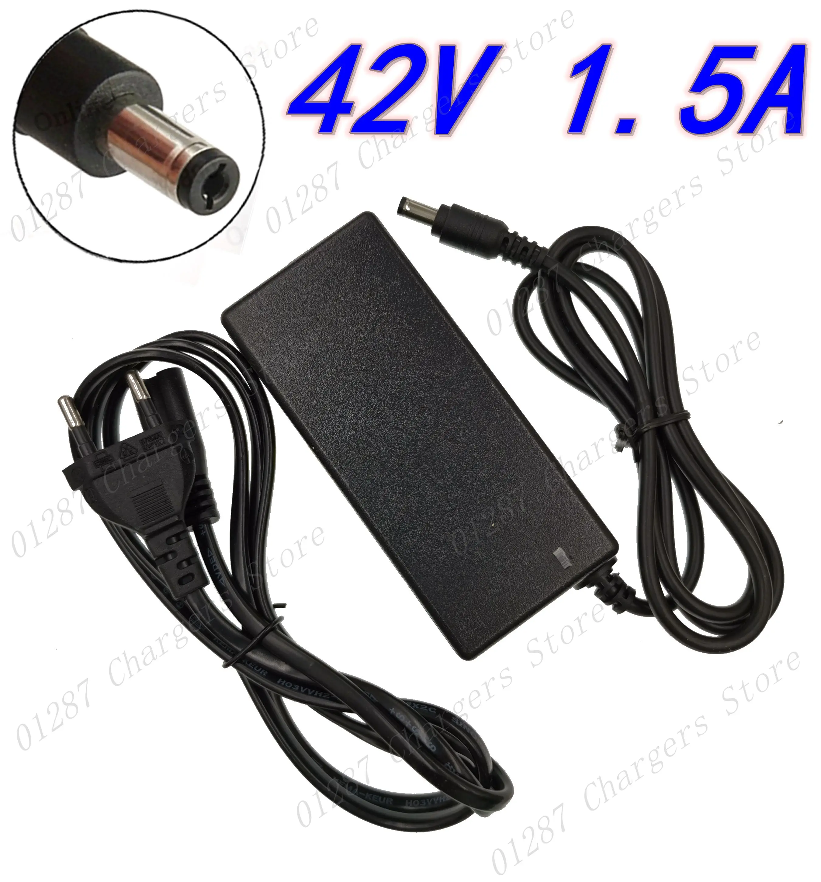 42V 1,5A Ladegerät Eingang 100-240 VAC Lithium Li-Ionen Li-Poly-Ladegerät für 10-Serien 36V Elektrofahrrad 36V 2A Akku-Ladegerät – Detail 1