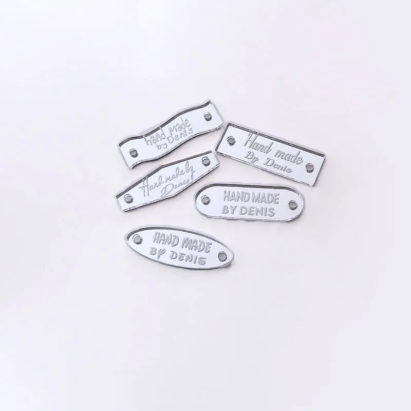 ملصقات حياكة مرآة أكريليك عالية الجودة ، صناعة يدوية للملابس ، حقيبة ، إكسسوارات خياطة ، 30 قطعة