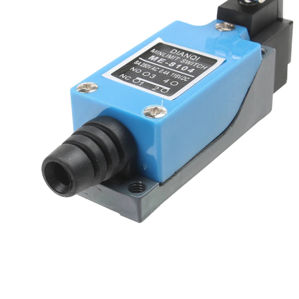 Waterproof CNC Momentary Limit Switch ME-8108 8111 8122 9101 220V Rotary Roller Lever Sealed Industrial Machine Adjustable NO NC